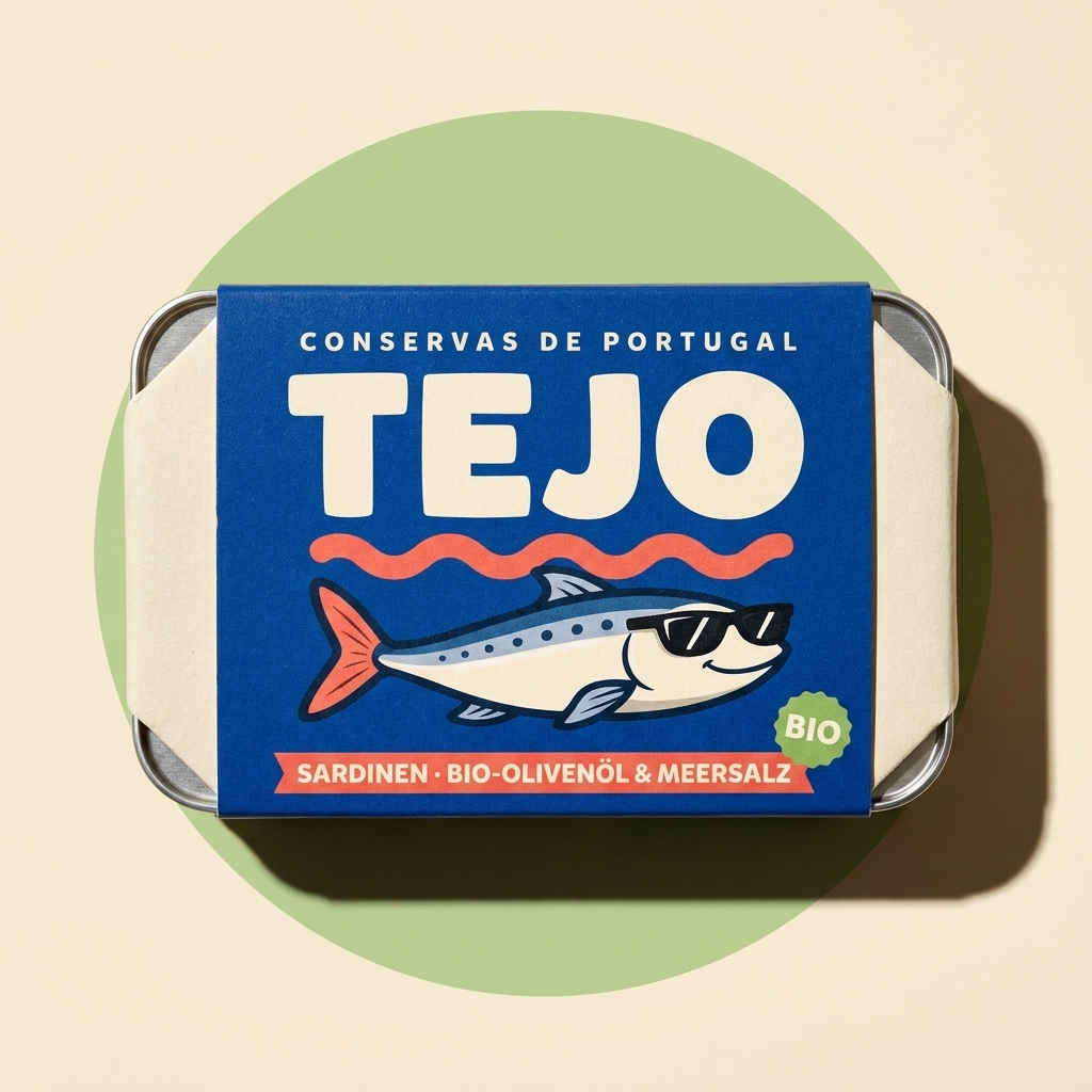 TEJO Dose Sardinen in papierverpackung